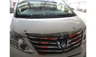  ﾄﾖﾀ　ｱﾙﾌｧｰﾄﾞ　ﾎﾞﾝﾈｯﾄ塗装剥がれ